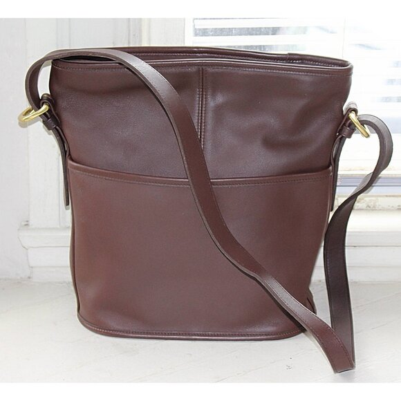 Coach Vintage - Excellent Bleeker Bucket Bag 4153 in Mahogany- Almost Unused! - Picture 1 of 13